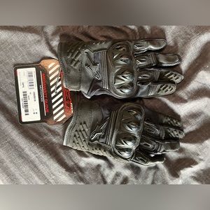 Alpinestars Black Motorcycle Gloves Sz M